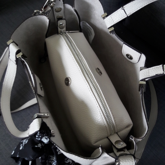NWT STEVE MADDEN SATCHEL HANDBAG AND CLUTCH - Picture 7 of 10